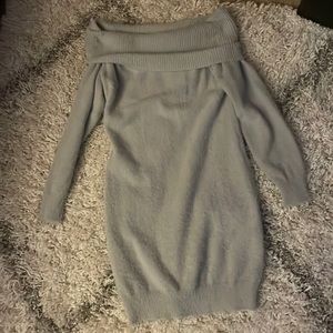 cute off the shoulder sweater